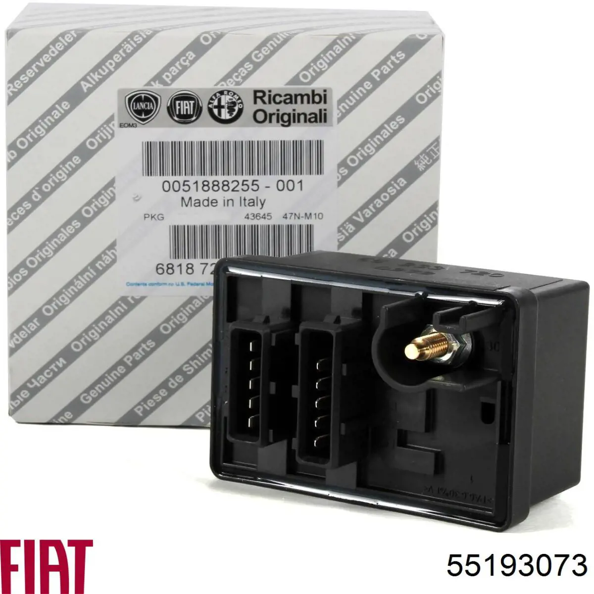 Przekaźnik świec żarowych Fiat/Alfa/Lancia 55193073 cena, od 58,12 USD
