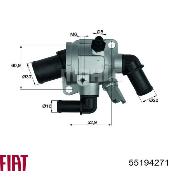 55194271 Fiat/Alfa/Lancia Termostat