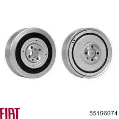 Do koszyka 55196974 Fiat/Alfa/Lancia Koło pasowe wału korbowego