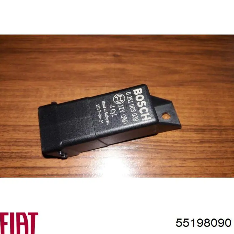 Przekaźnik świec żarowych 55198090 Fiat/Alfa/Lancia