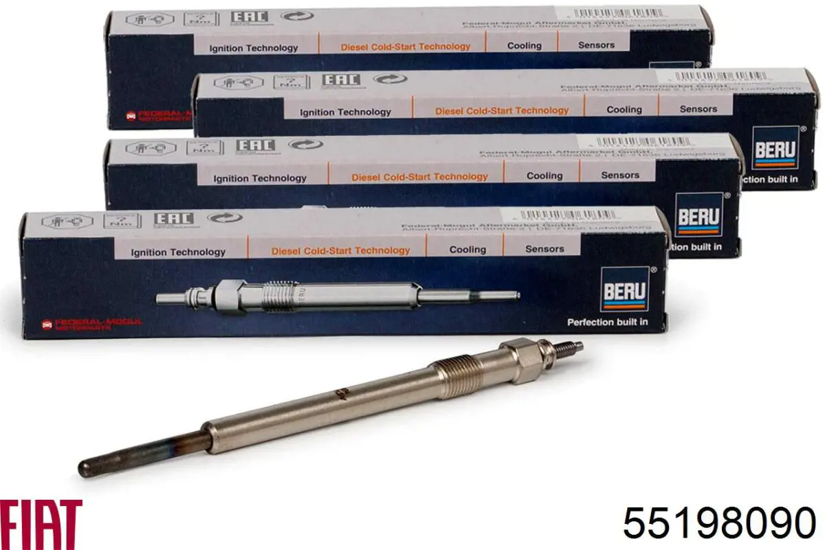 Przekaźnik świec żarowych Fiat/Alfa/Lancia 55198090 cena, od 62,99 USD