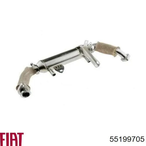 Chłodnica układu recyrkulacji spalin EGR Fiat/Alfa/Lancia 55199705 cena, od 133,30 USD
