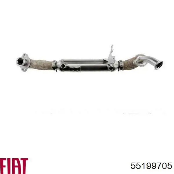 Do koszyka 55199705 Fiat/Alfa/Lancia Chłodnica układu recyrkulacji spalin EGR