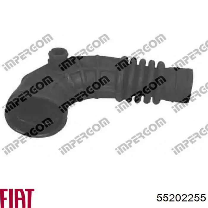 Do koszyka 55202255 Fiat/Alfa/Lancia Króciec powietrza, przepływomierz