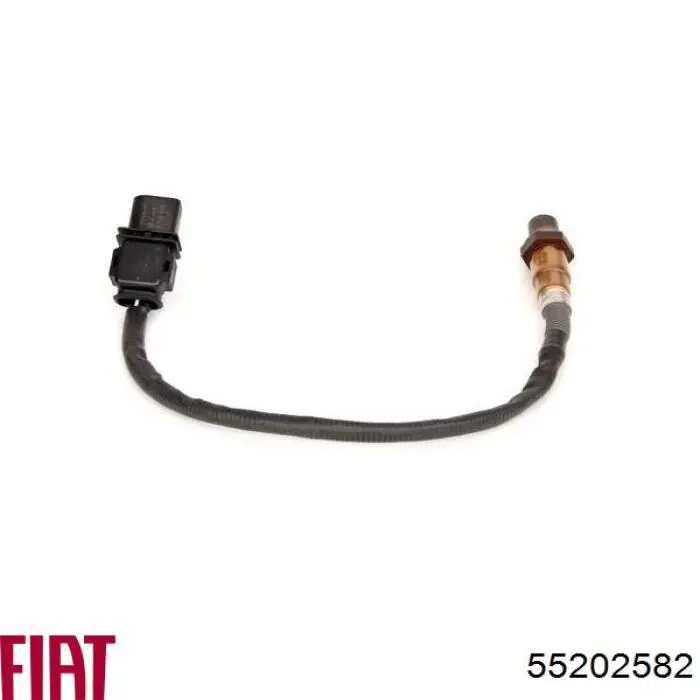 Sonda lambda czujnik tlenu przed katalizatorem Fiat/Alfa/Lancia 55202582 cena, od 88,47 USD