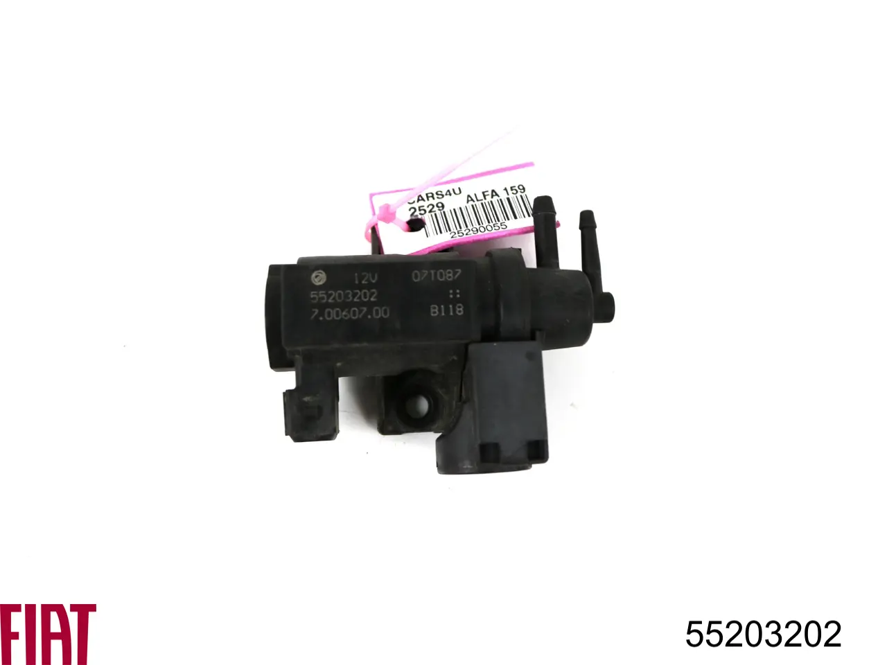 Przetwornik ciśnienia (solenoid) doładowania Fiat/Alfa/Lancia 55203202 cena, od 40,71 USD