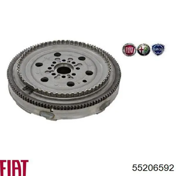 Koło zamachowe silnika Fiat/Alfa/Lancia 55206592 cena, od 243,47 USD