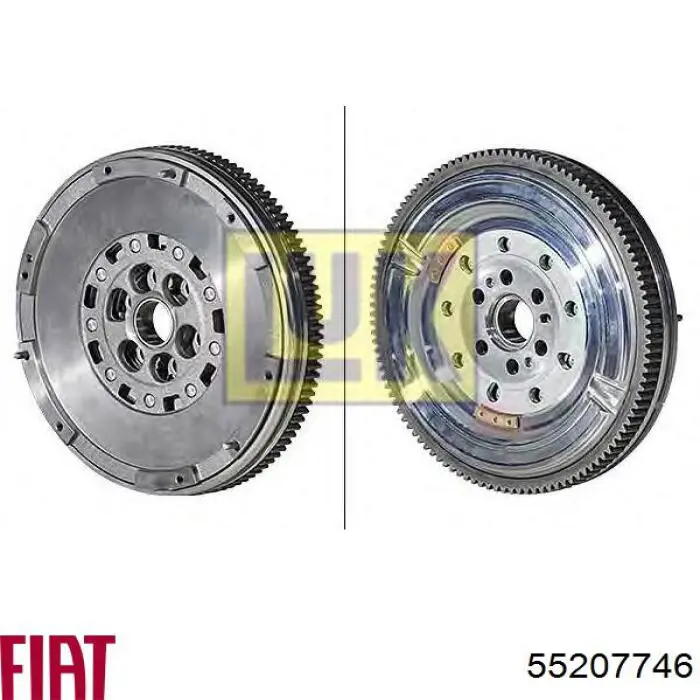 Koło zamachowe silnika Fiat/Alfa/Lancia 55207746 cena, od 391,48 USD