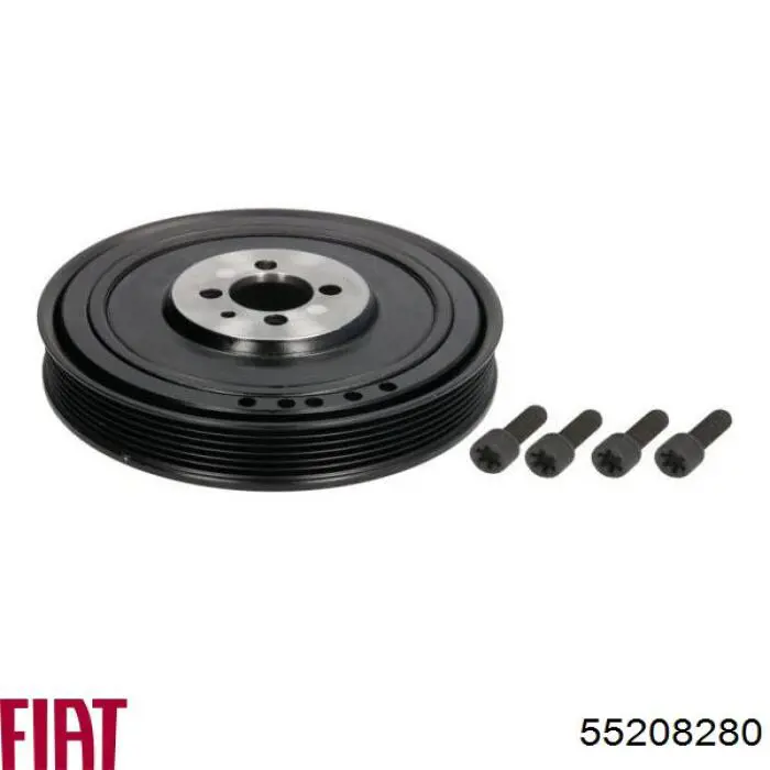 Do koszyka 55208280 Fiat/Alfa/Lancia Koło pasowe wału korbowego