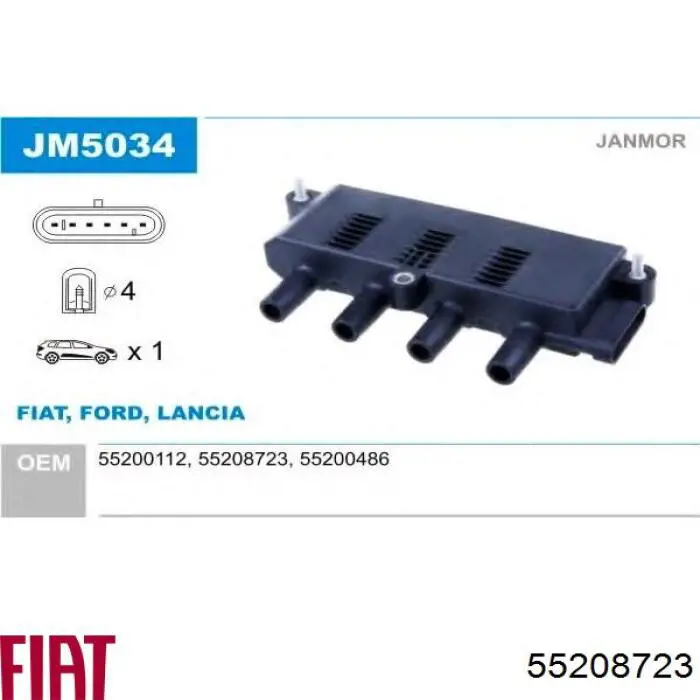 55208723 Fiat/Alfa/Lancia Cewka zapłonowa