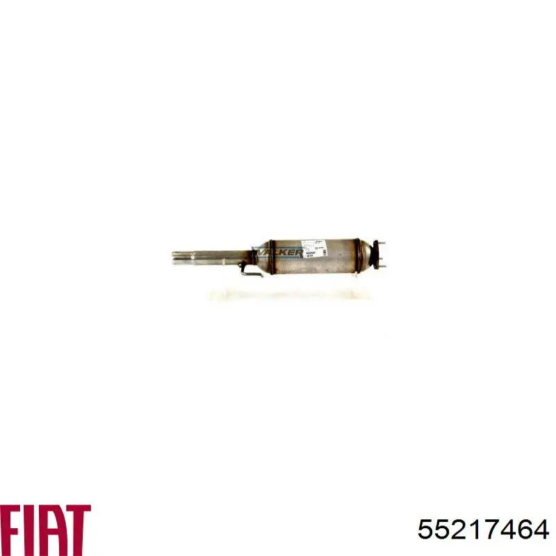 Filtr cząstek stałych układu wydechowego Fiat/Alfa/Lancia 55217464 cena, od 466,73 USD