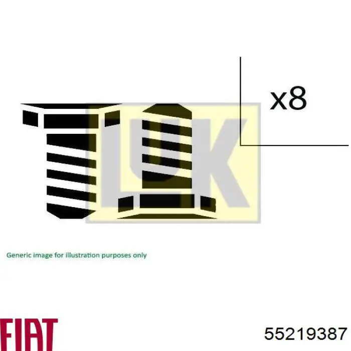 Koło zamachowe silnika Fiat/Alfa/Lancia 55219387 cena, od 243,47 USD