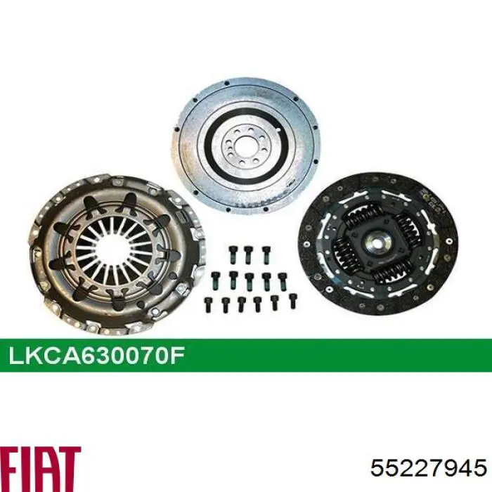 837534 VALEO Zestaw sprzęgła (3 części)