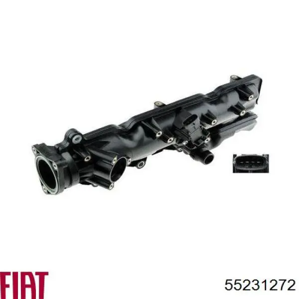 Do koszyka 55231272 Fiat/Alfa/Lancia Kolektor ssący