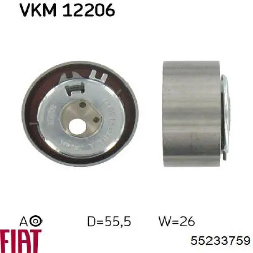 55233759 Fiat/Alfa/Lancia Rolka napinacza paska rozrządu