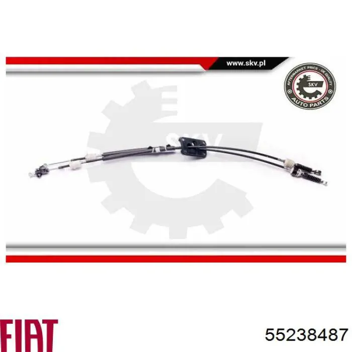 55238487 Fiat/Alfa/Lancia Linka dźwigni zmiany biegów podwójna