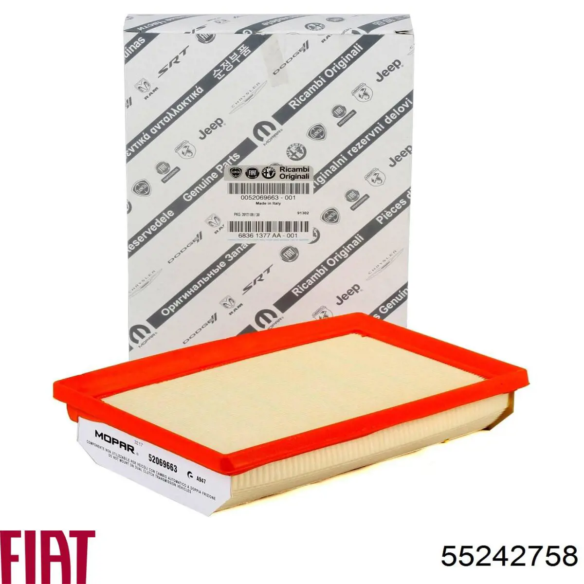 Filtr oleju Fiat/Alfa/Lancia 55242758 cena, od 11,95 USD