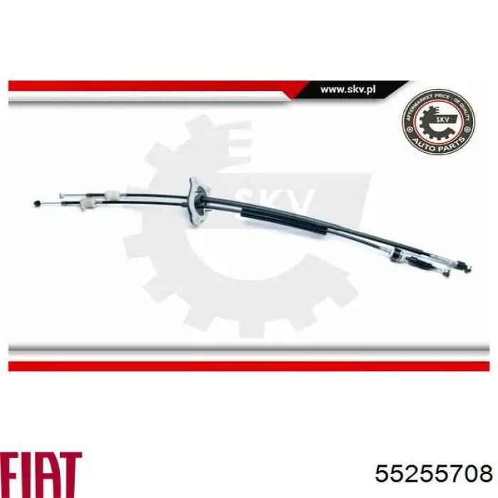 55255708 Fiat/Alfa/Lancia Linka dźwigni zmiany biegów podwójna