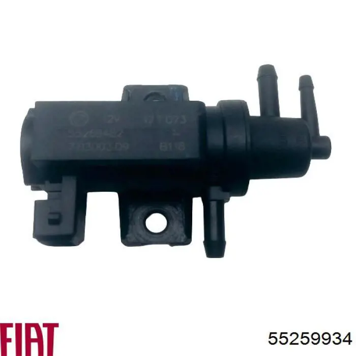 Przetwornik ciśnienia (solenoid) doładowania 55259934 Fiat/Alfa/Lancia