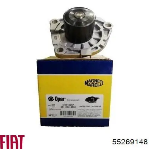 Pompa chłodząca wodna Fiat/Alfa/Lancia 55269148 cena, od 35,16 USD