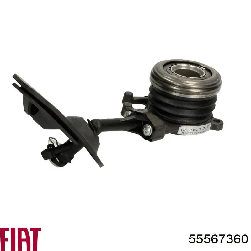 Do koszyka 55567360 Fiat/Alfa/Lancia Cylinder roboczy sprzęgła (wysprzęglik) w komplecie z łożyskiem wyciskowym