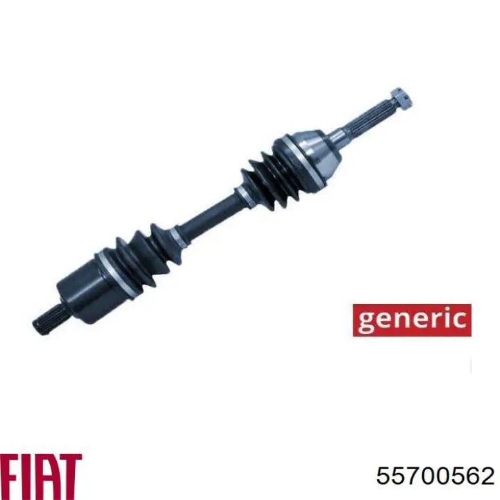 55700562 Fiat/Alfa/Lancia Półoś napędowa przednia lewa