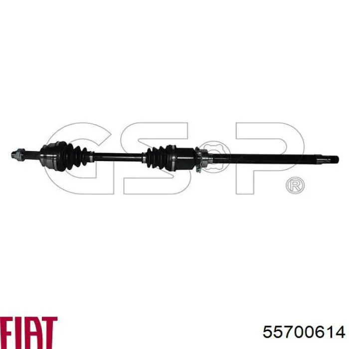 55700614 Fiat/Alfa/Lancia Półoś napędowa przednia prawa