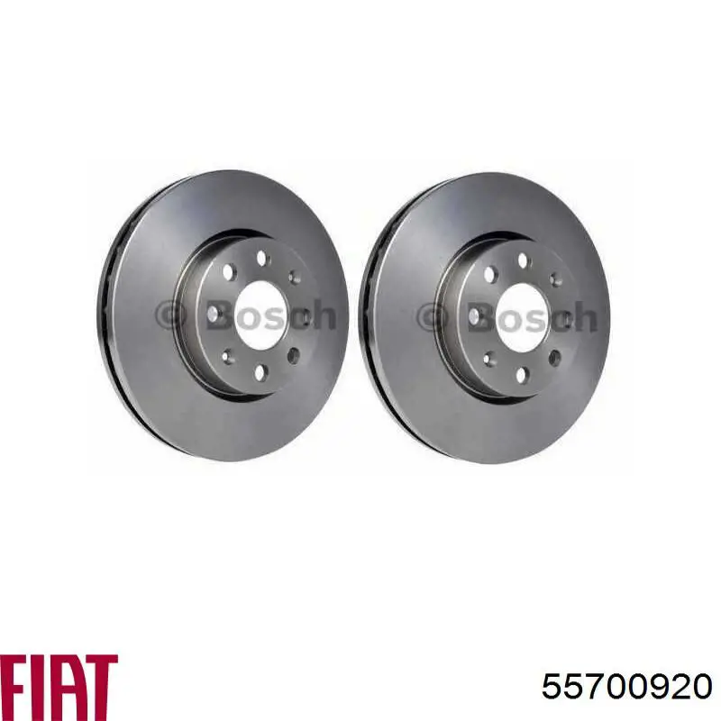Do koszyka 55700920 Fiat/Alfa/Lancia Tarcza hamulcowa przednia
