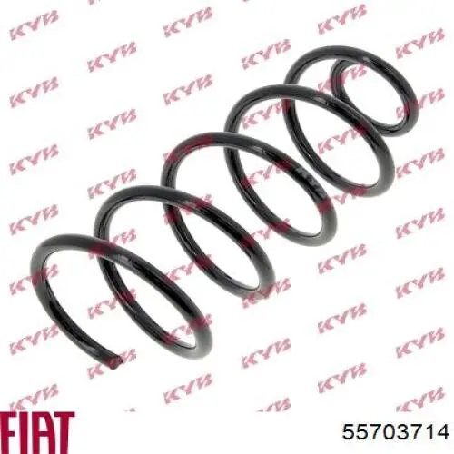 Do koszyka 55703714 Fiat/Alfa/Lancia Sprężyna tylna