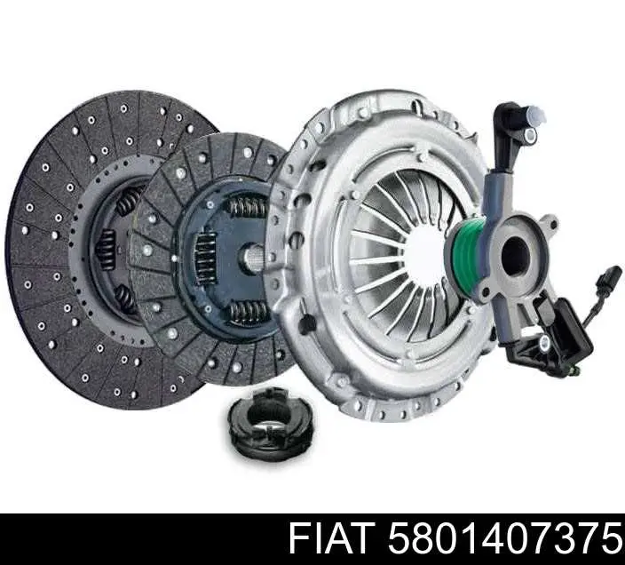 5801407375 Fiat/Alfa/Lancia Zestaw sprzęgła (3 części)