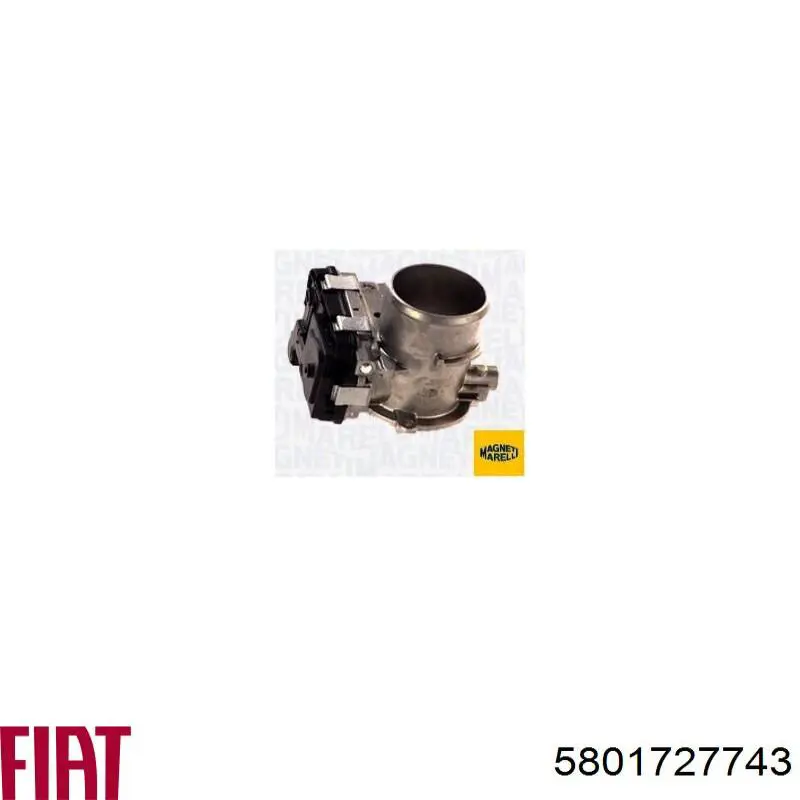 Do koszyka 5801727743 Fiat/Alfa/Lancia Przepustnica, komplet