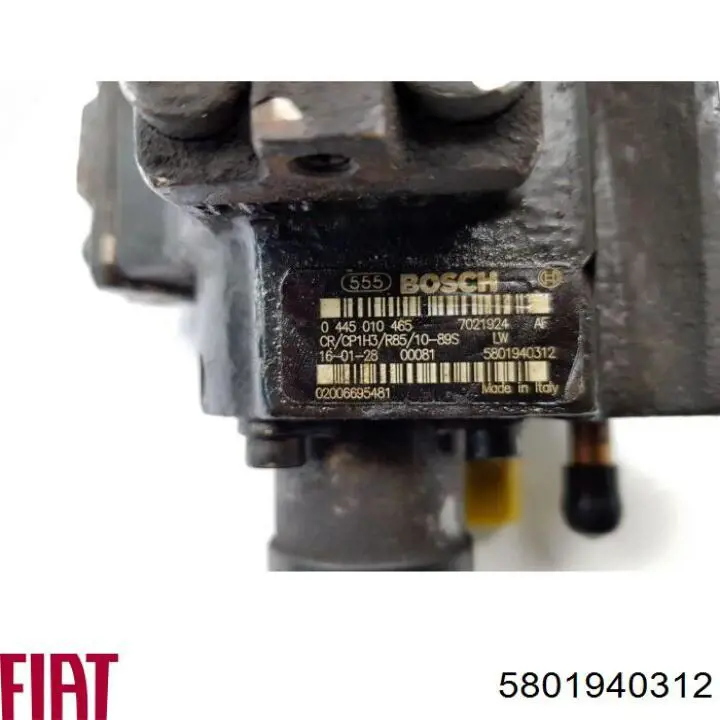5801940312 Fiat/Alfa/Lancia Pompa wtryskowa wysokiego ciśnienia