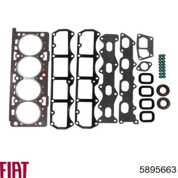 5895663 Fiat/Alfa/Lancia zestaw uszczelek silnika górny