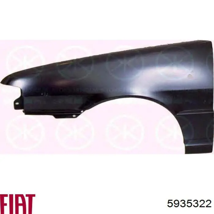 Błotnik przedni prawy Fiat Uno 