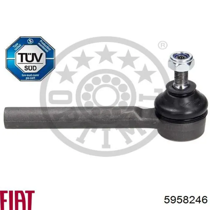 Do koszyka 5958246 Fiat/Alfa/Lancia Końcówka drążka kierowniczego zewnętrzna