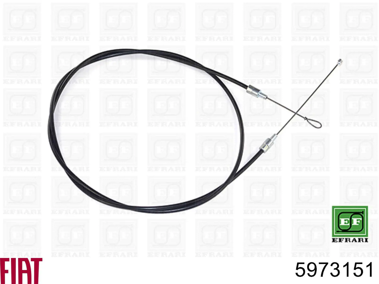 Linka otwierania maski do Fiat Fiorino  146 Uno