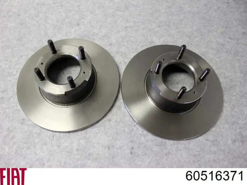 Tarcza hamulcowa przednia 60516371 Fiat/Alfa/Lancia