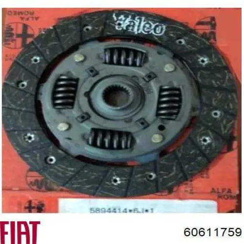 Tarcza sprzęgła Fiat/Alfa/Lancia 60611759 cena, od 208,58 USD