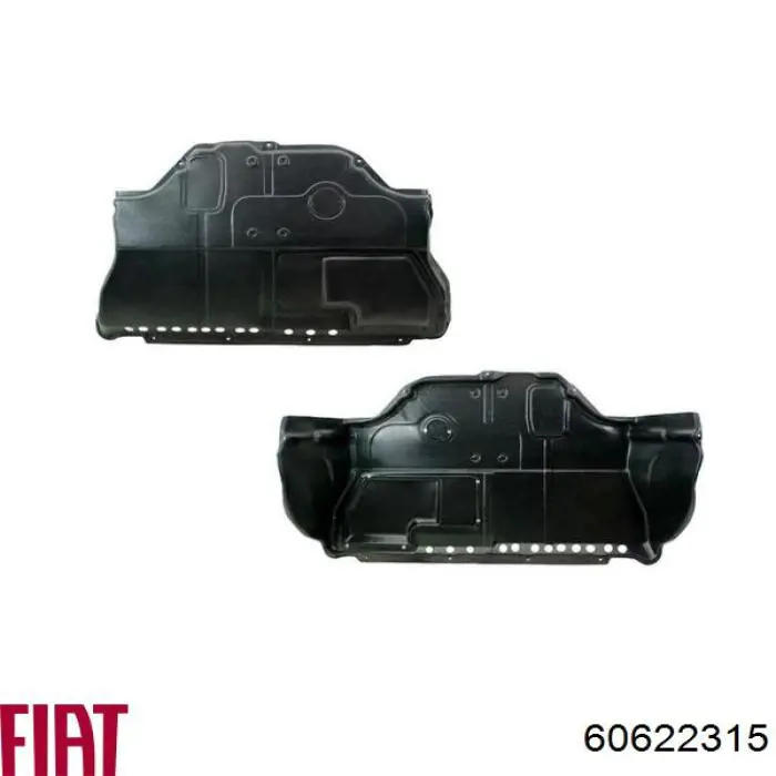 60622315 Fiat/Alfa/Lancia Osłona silnika, miski (przedziału silnika)