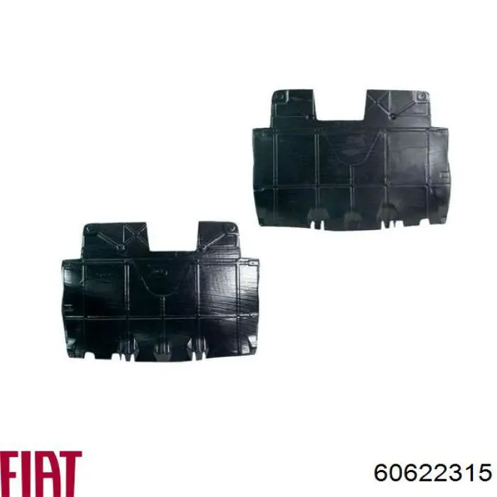 Do koszyka 60622315 Fiat/Alfa/Lancia Osłona silnika, miski (przedziału silnika)