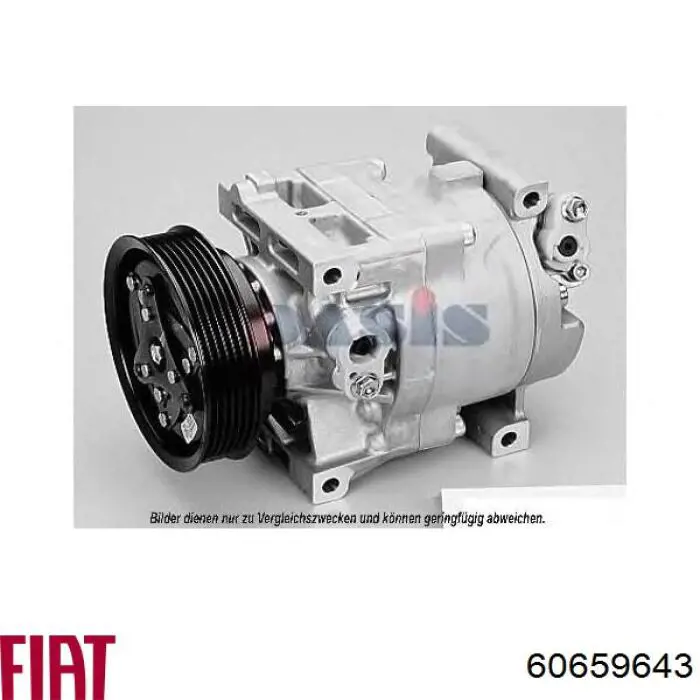 60659643 Fiat/Alfa/Lancia sprężarka klimatyzacji