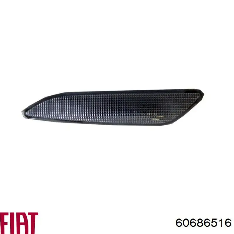 Do koszyka 60686516 Fiat/Alfa/Lancia Powtarzacz kierunkowskazu na błotniku prawy
