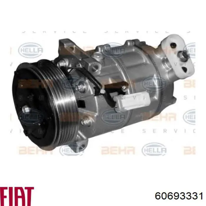Sprężarka klimatyzacji Fiat/Alfa/Lancia 60693331 cena, od 151,53 USD