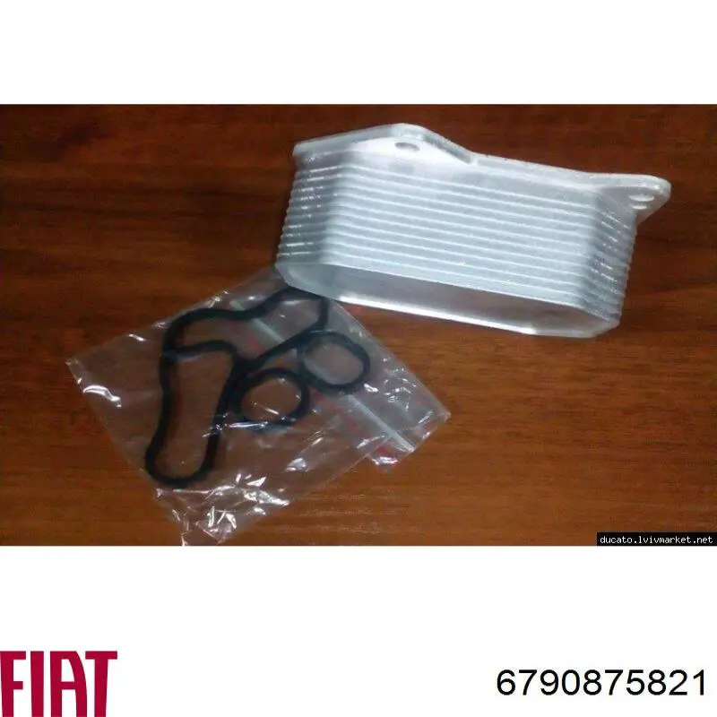 Chłodnica oleju, pod filtrem Fiat/Alfa/Lancia 6790875821 cena, od 31,71 USD