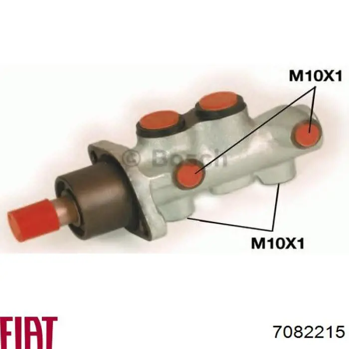 Główny cylinder hamulców 7082215 Fiat/Alfa/Lancia