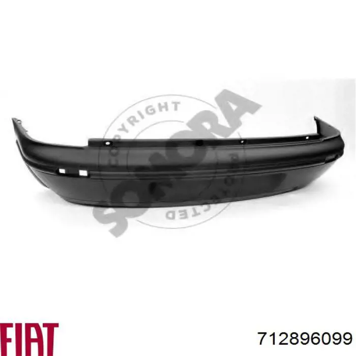 Do koszyka 0735243901 Fiat/Alfa/Lancia Zderzak tylny