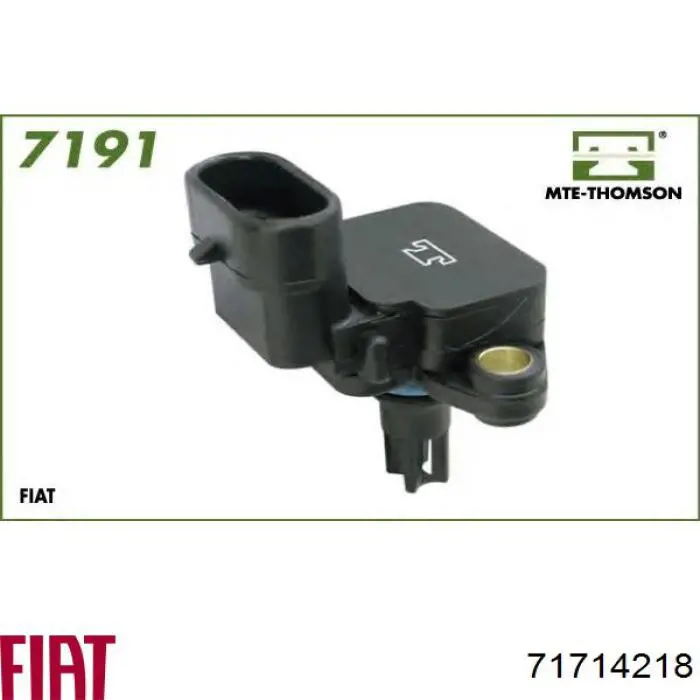 Czujnik ciśnienia w kolektorze ssącym, MAP Fiat/Alfa/Lancia 71714218