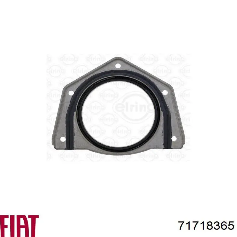 Do koszyka 71718365 Fiat/Alfa/Lancia Uszczelniacz wału korbowego silnika tylny