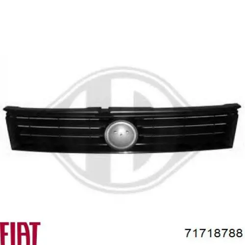 Atrapa chłodnicy Fiat Stilo hatchback (192) (2001 - 2006) cena, od 60,08 USD