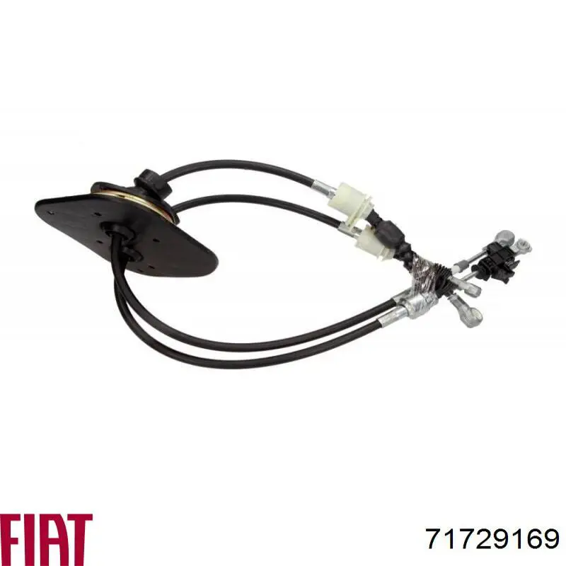 Linka dźwigni zmiany biegów podwójna 71729169 Fiat/Alfa/Lancia